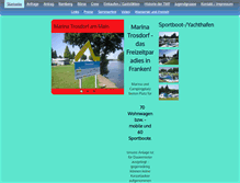 Tablet Screenshot of marinatrosdorf.de